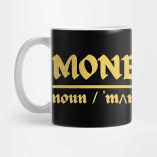 Word Money Mug